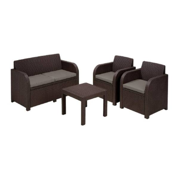 Baštenski set KETER Georgia CU 216741 braon