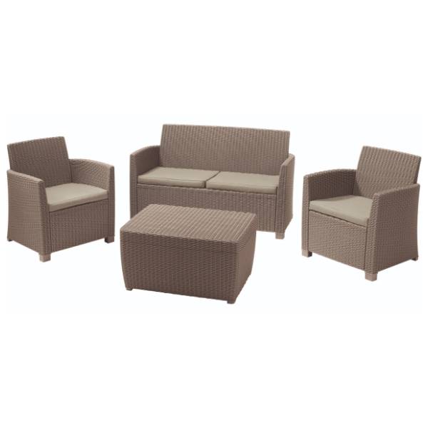 Baštenski set KETER Mia CU 231416 kapućino