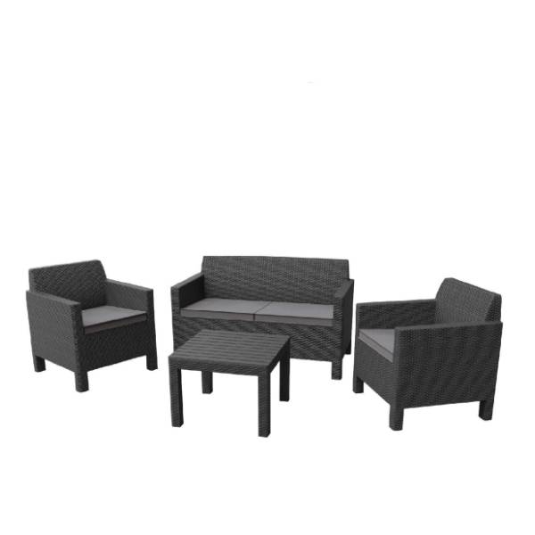 Baštenski set KETER Orlando CU 226515 grafit