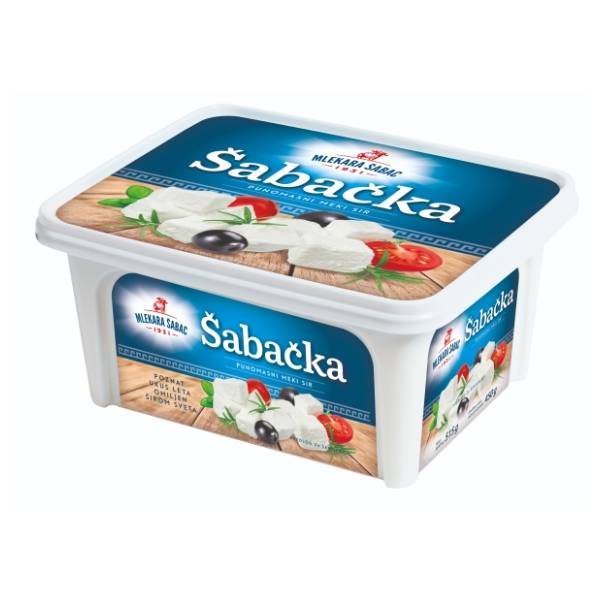 Beli sir MLEKARA ŠABAC Šabačka 45%mm 450g