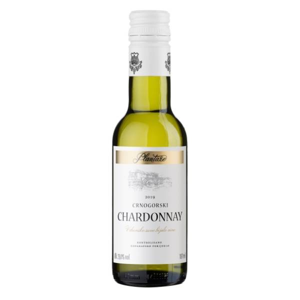 Belo vino PLANTAŽE Chardonnay 0,187l