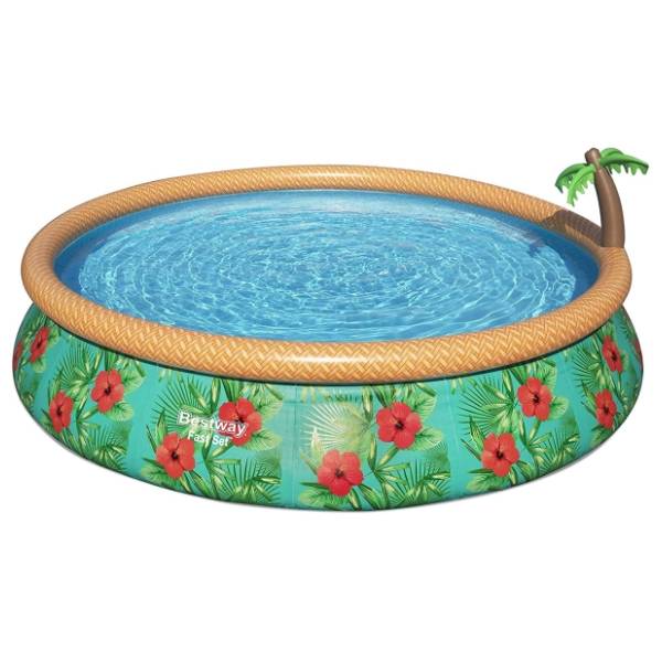 BESTWAY bazen 457x84cm Paradise Palms Fast Set