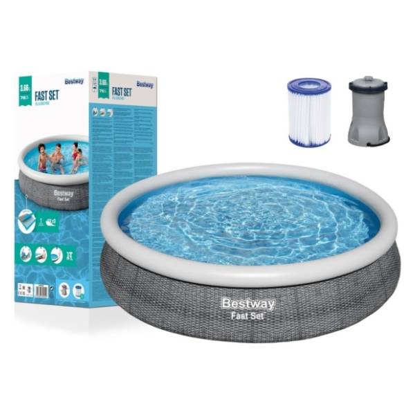 BESTWAY bazen sa filter pumpom 366x76cm Fast Set