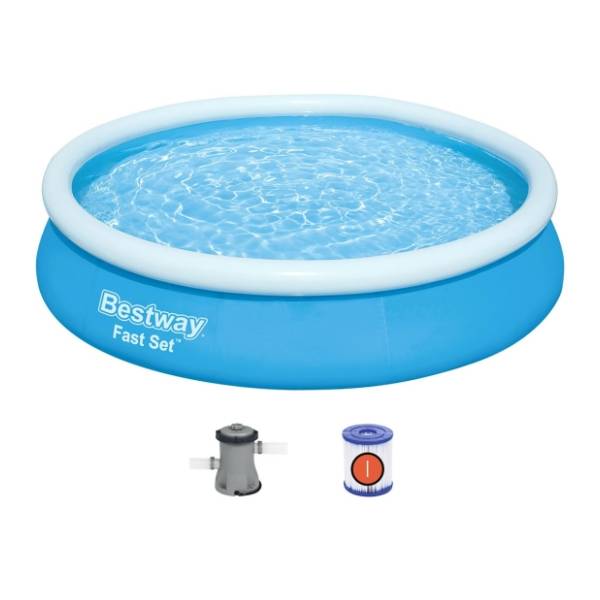 BESTWAY bazen za dvorište sa pumpom 366x76cm Fast Set