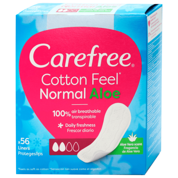 CAREFREE Cotton Aloe ulošci 56kom