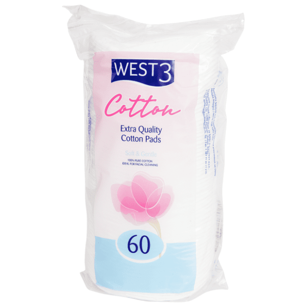COTTON tuferi za lice ovalni 60kom