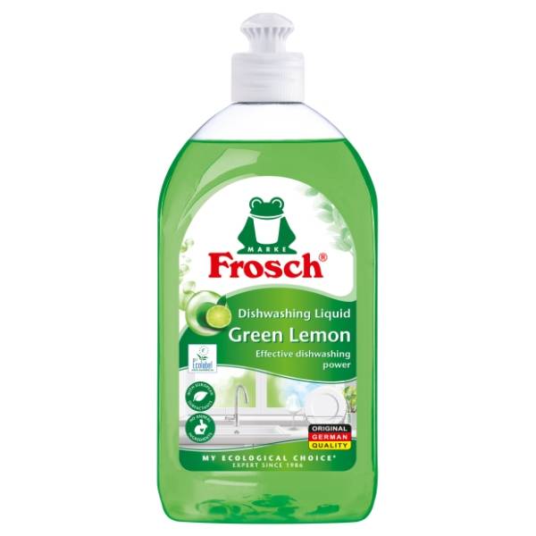 Deterdžent za posuđe FROSCH green lemon 500ml