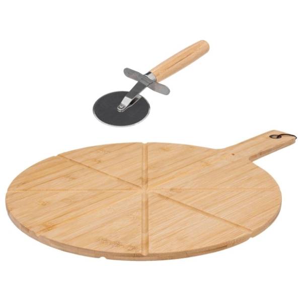 FIVE daska za rezanje i rezač za pizzu