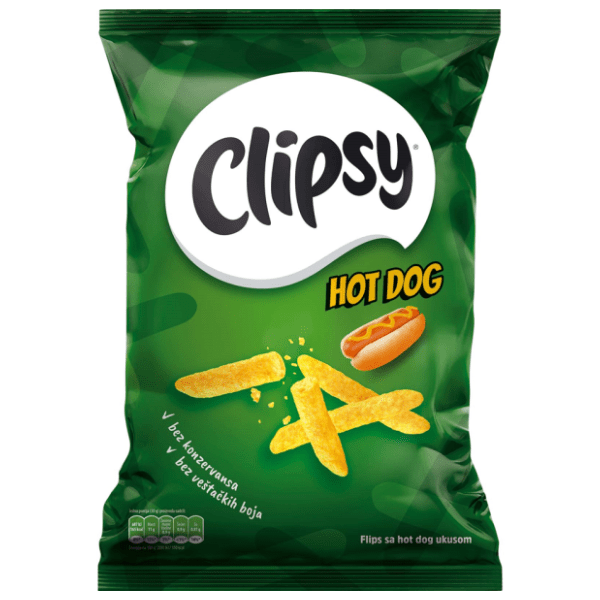 Flips MARBO Clipsy hot dog 80g