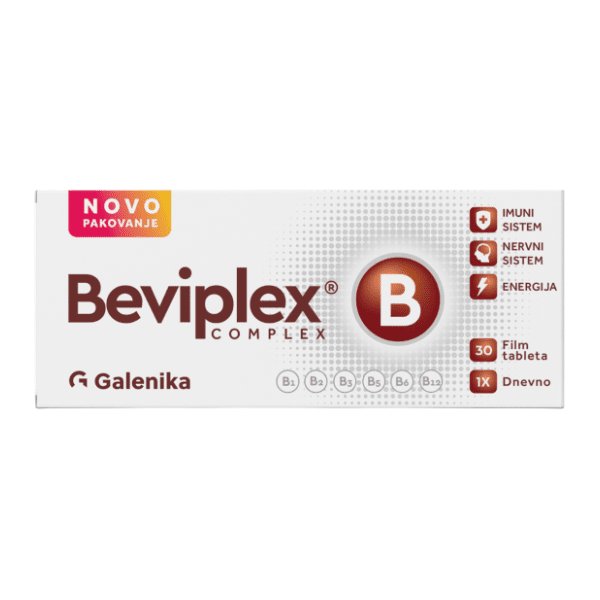 GALENIKA Beviplex B complex tablete 30kom