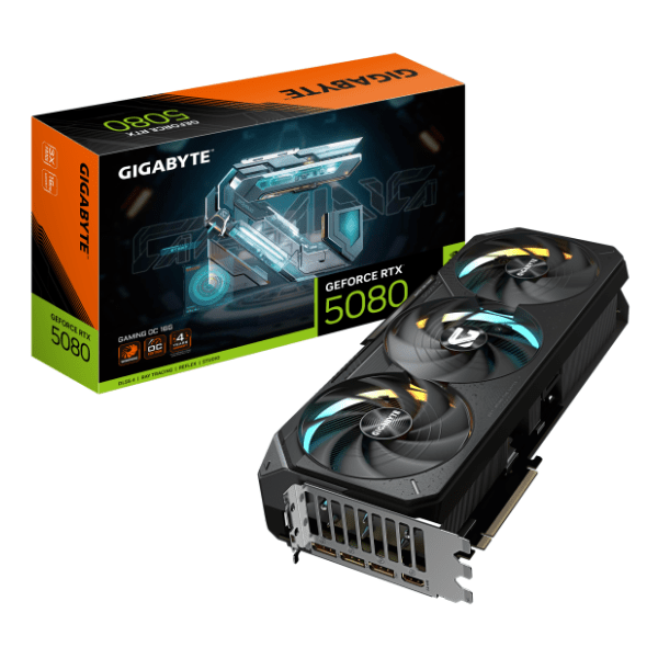 GIGABYTE nVidia GeForce RTX 5080 GAMING OC 16GB GDDR7 256-bit grafička kartica