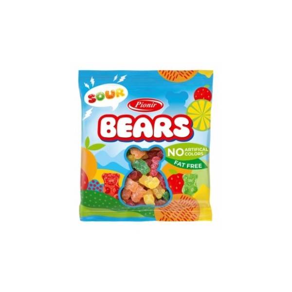 Gumene bombone PIONIR sour bears 100g