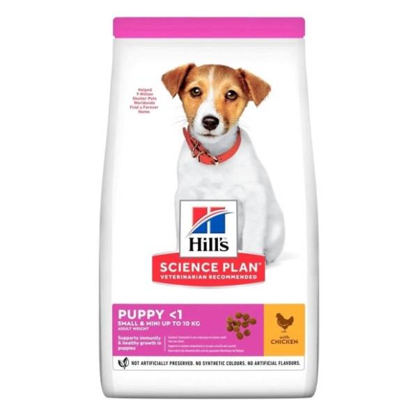 HILL'S Science Plan small&mini hrana za štence piletina 3kg