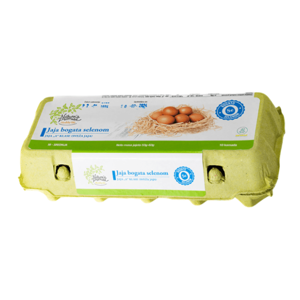 Jaja klasa A bogata selenom NATURE'S PROMISE 10kom