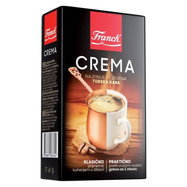 Kafa FRANCK Crema mlevena 250g