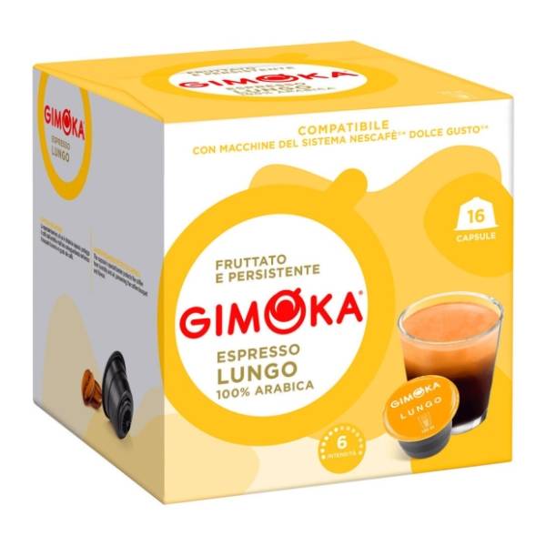Kapsule GIMOKA Lungo espresso 16kom