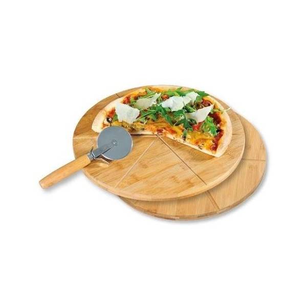 KESPER daska za sečenje 32cm 2kom i nož za pizzu KSP58465