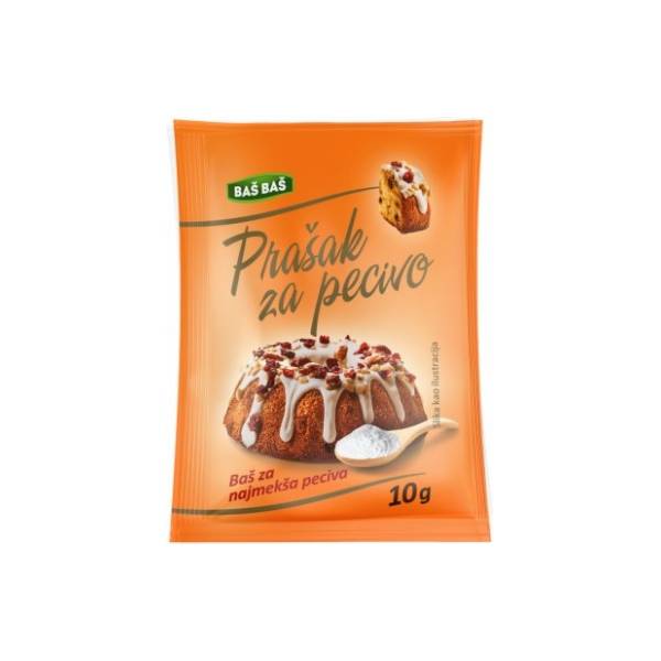 Prašak za pecivo BAŠ BAŠ 10g