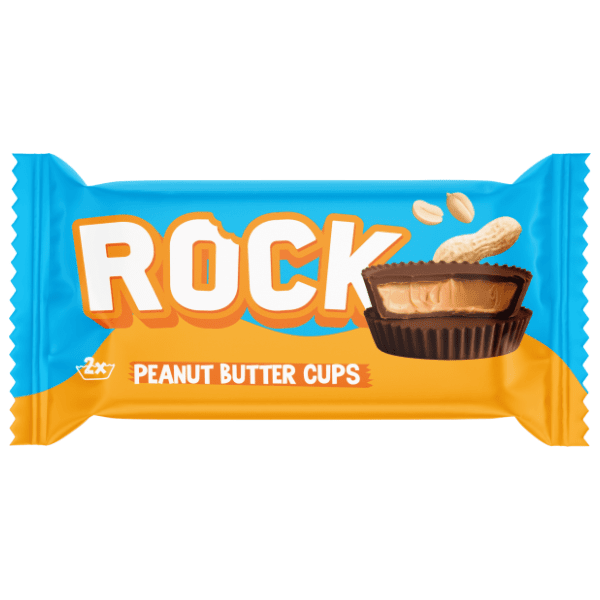 Čokoladica ROCK Peanut butter cups 36g