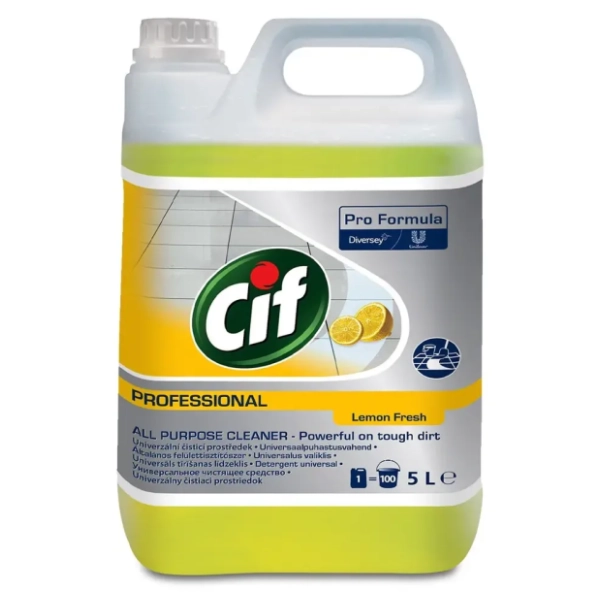 Sredstvo za podove CIF Lemon profesional 5l