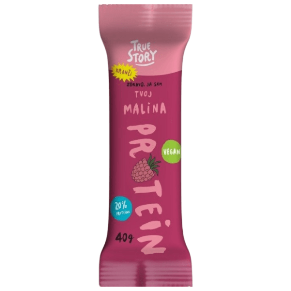 Štanglica PROTEIN True story malina 40g