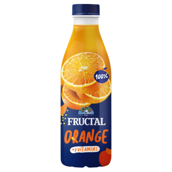 Voćni sok FRUCTAL pomorandža 100% 750ml