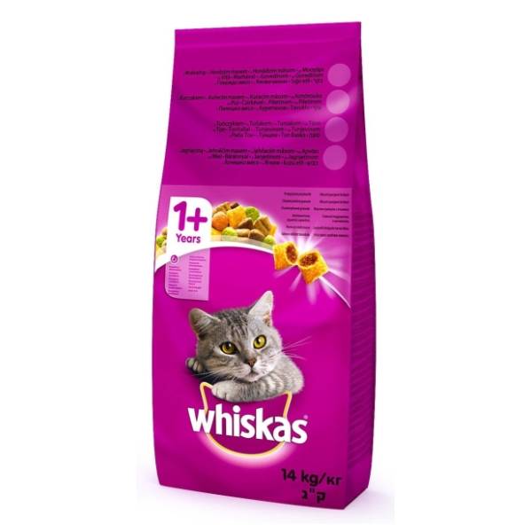 WHISKAS Adult briketi za mačke piletina 14kg