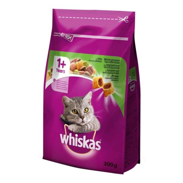 WHISKAS Adult hrana za mačke jagnjetina 300g