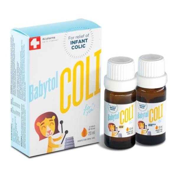  4U PHARMA Babytol coli kapi za bebe 20ml