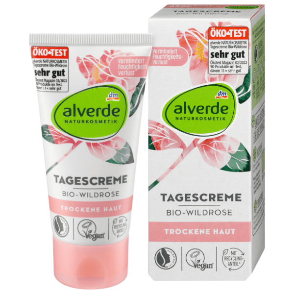 ALVERDE dnevna krema za lice divlja ruža 50ml