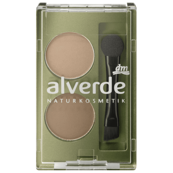 ALVERDE Duo puder za obrve 02 braon