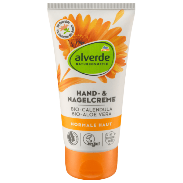 ALVERDE krema za ruke i nokte organski neven i aloe vera 75ml