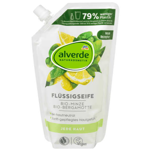 ALVERDE nana i bergamot tečni sapun dopuna 500ml