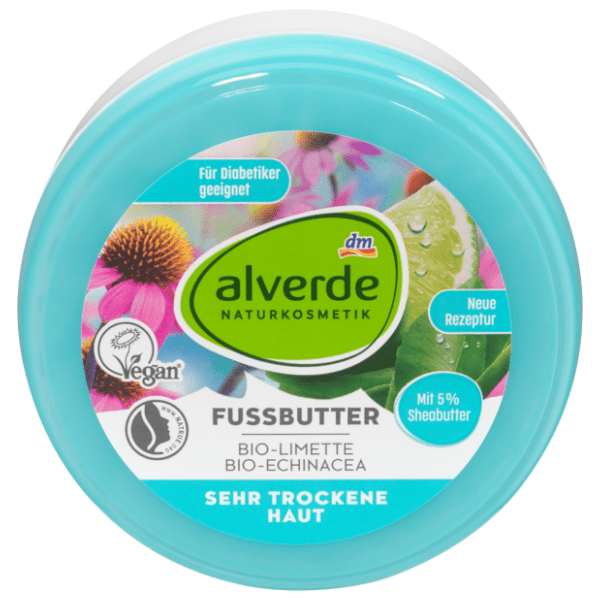 ALVERDE puter za stopala limeta 200ml