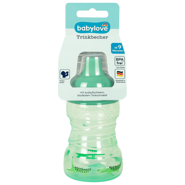 BABYLOVE dečja flašica za piće 260ml 1kom (više vrsta)