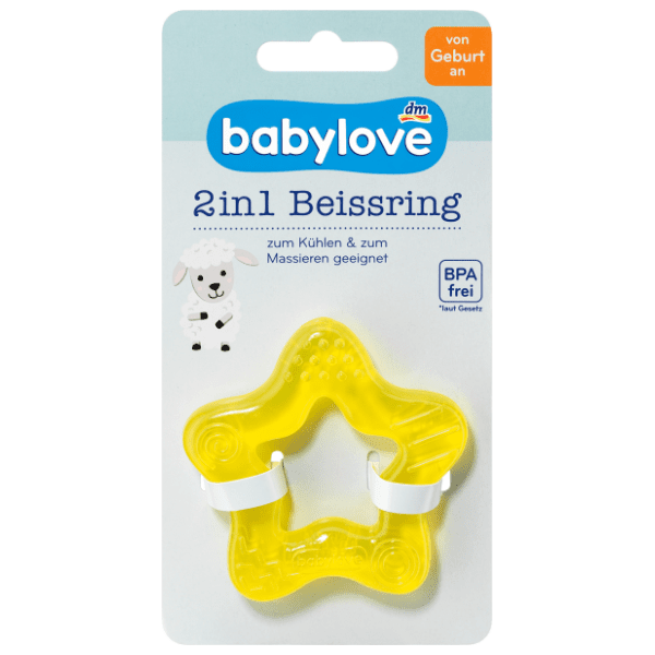 BABYLOVE glodalica Zvezda 1kom (više vrsta)