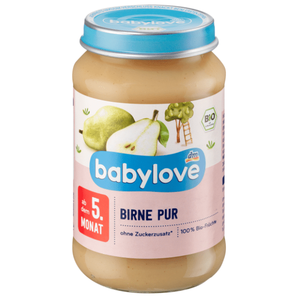 BABYLOVE kašica kruška 190g
