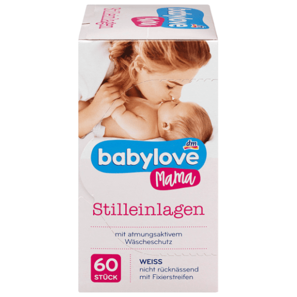 Jastučići za dojilje BABYLOVE Mama beli 60kom