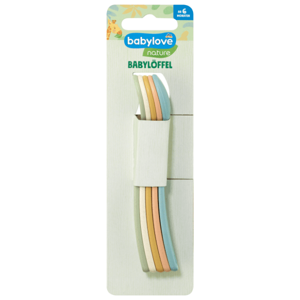 BABYLOVE Nature set kašičica za bebe 5kom
