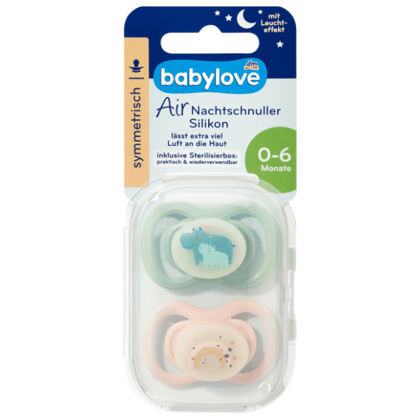 BABYLOVE noćna varalica simetrična (0-6m) 2kom više vrsta