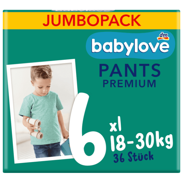 BABYLOVE pelene pants premium JP 6 XL 36kom