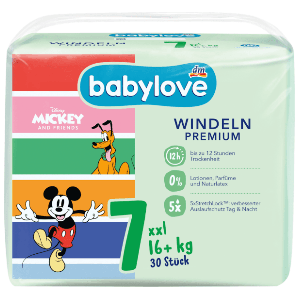 BABYLOVE pelene premium 7 XXL 30kom
