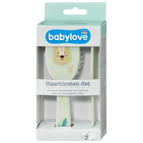 BABYLOVE set četka i češalj 2kom (više vrsta)