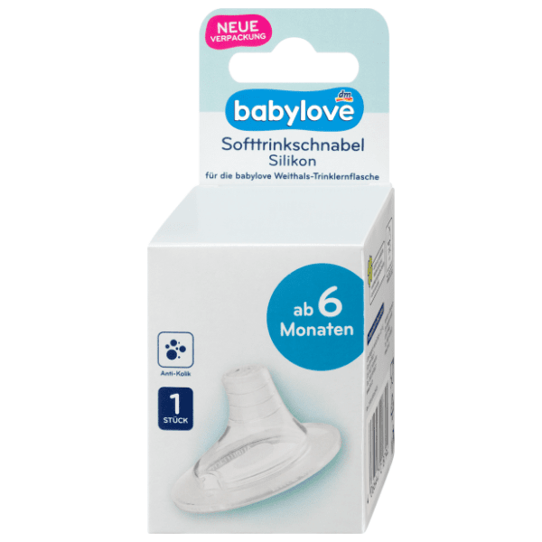 BABYLOVE silikonska cucla (6m) 1kom