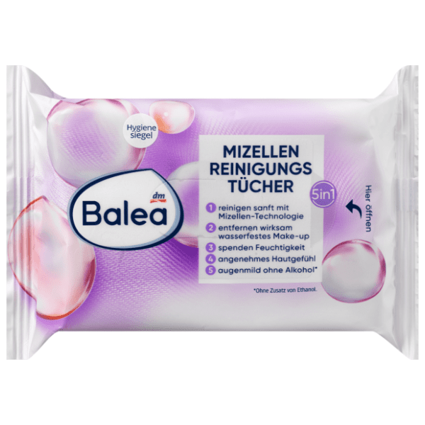 BAELA 5u1 micelarne maramice za čišćenje lica 25kom