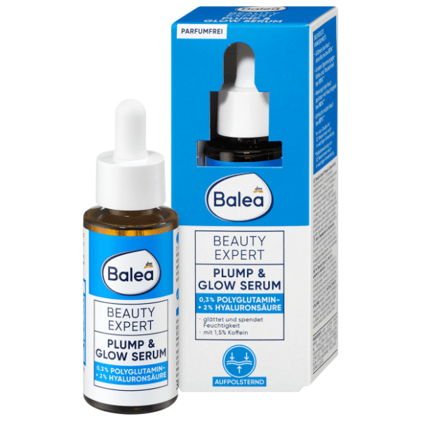 BALEA Beauty expert pump & glow serum za lice 30ml
