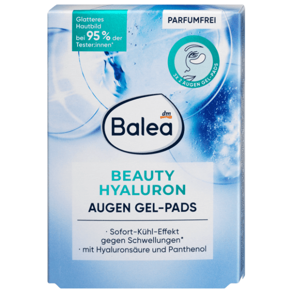 BALEA Beauty hyaluron jastučići za predeo ispod očiju 6kom