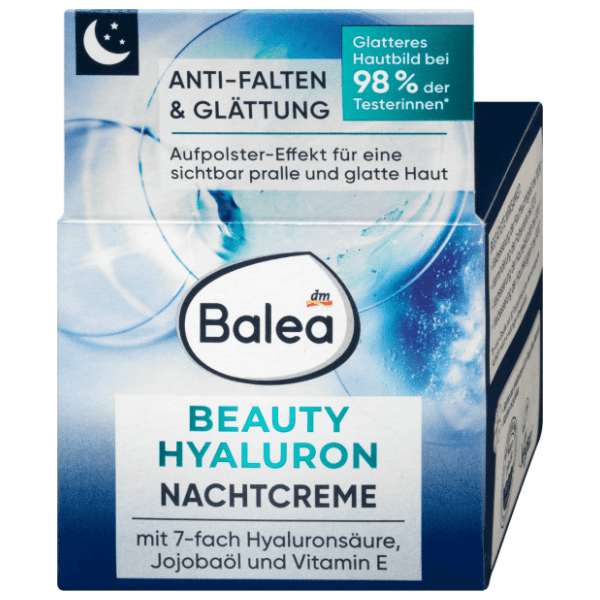 BALEA Beauty hyaluron noćna krema za lice protiv bora 50ml
