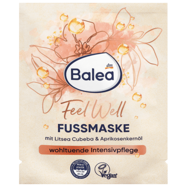 BALEA Feel well maska za stopala 15ml