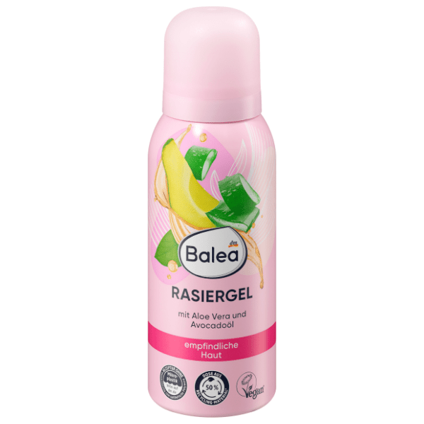 BALEA gel za brijanje aloe vera i avokado za putovanje 75ml